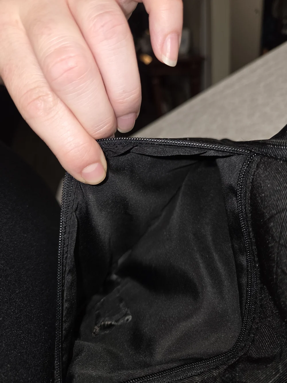 Dior black travel